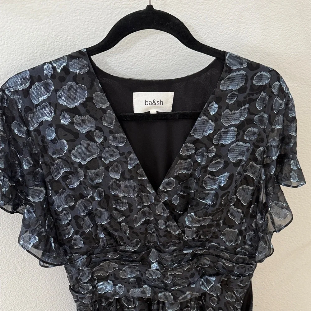 ba&sh Black and Silver Dress - Picture 4 of 5